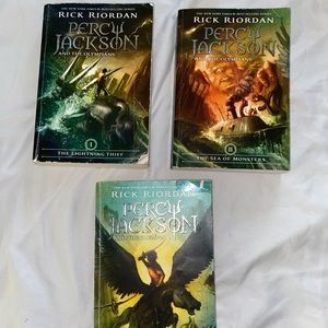 Percy Jackson paperback Book bundle